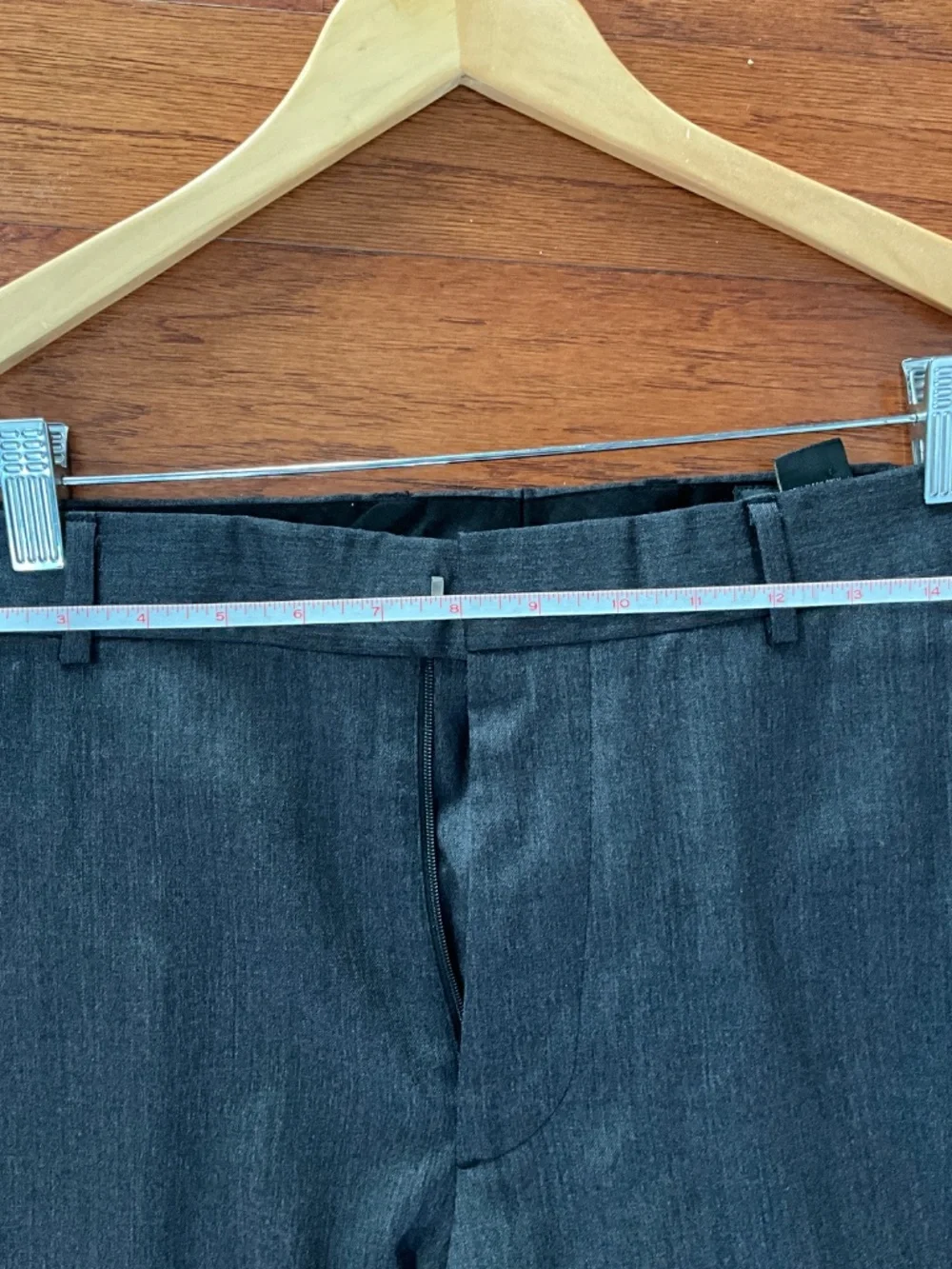 Banana Republic Charcoal wool trousers 32x30